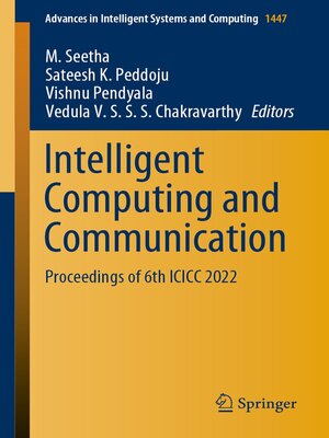 cover image of Intelligent Computing and Communication